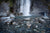 Fox Glacier Waterfall abstract, NZ